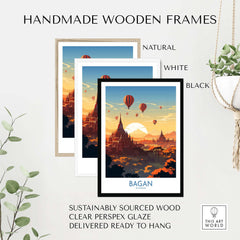 Myanmar Wall Art Print