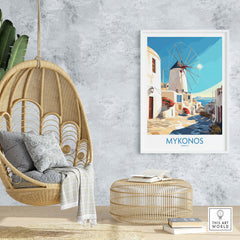 Mykonos Greece Print