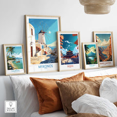 Mykonos Greece Print