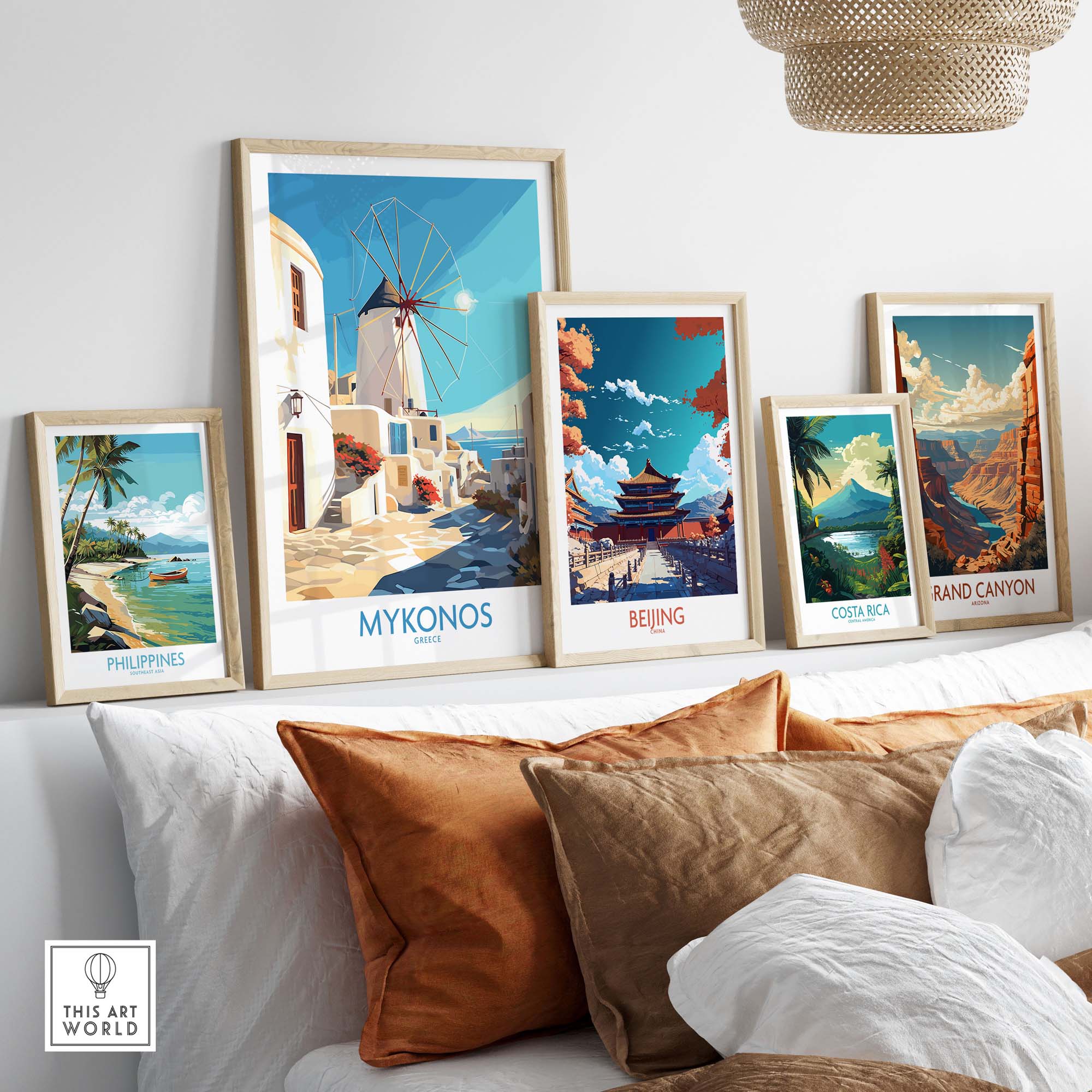 Mykonos Greece Print