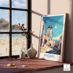 Mykonos Greece Print