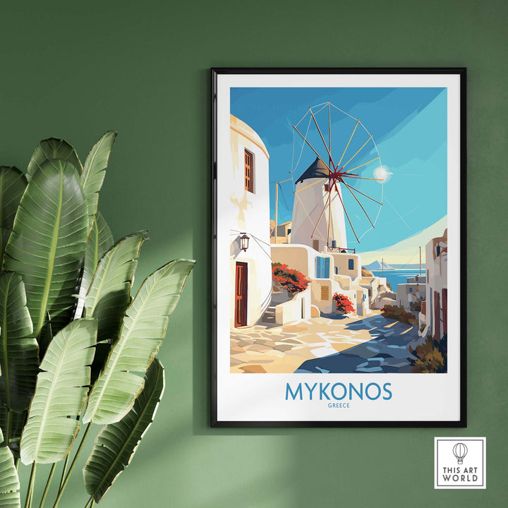 Mykonos Greece Print