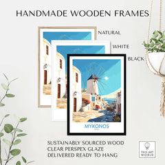 Mykonos Greece Print