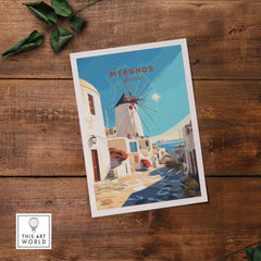 Mykonos Print