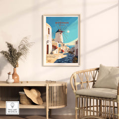 Mykonos Print