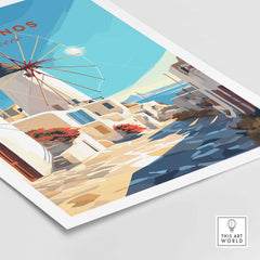 Mykonos Print