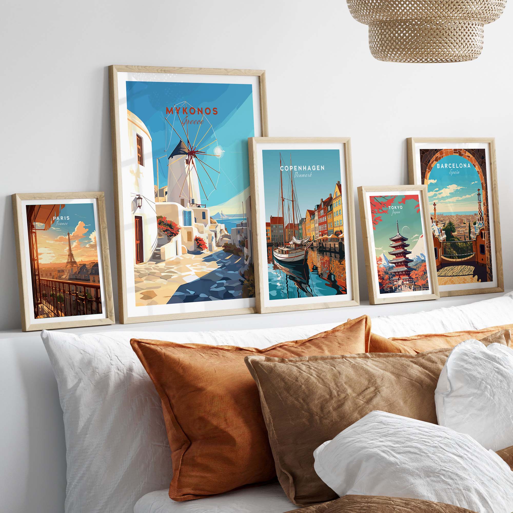 Mykonos Print