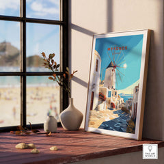 Mykonos Print