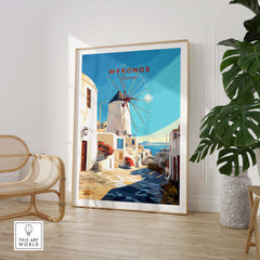 Mykonos Print
