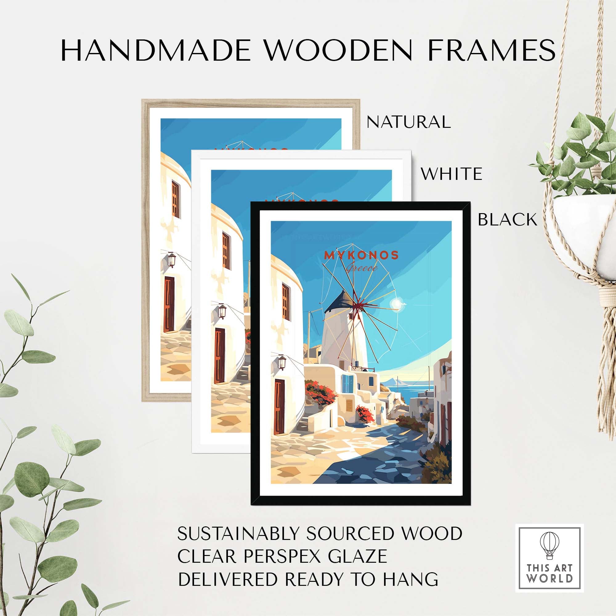 Mykonos Print