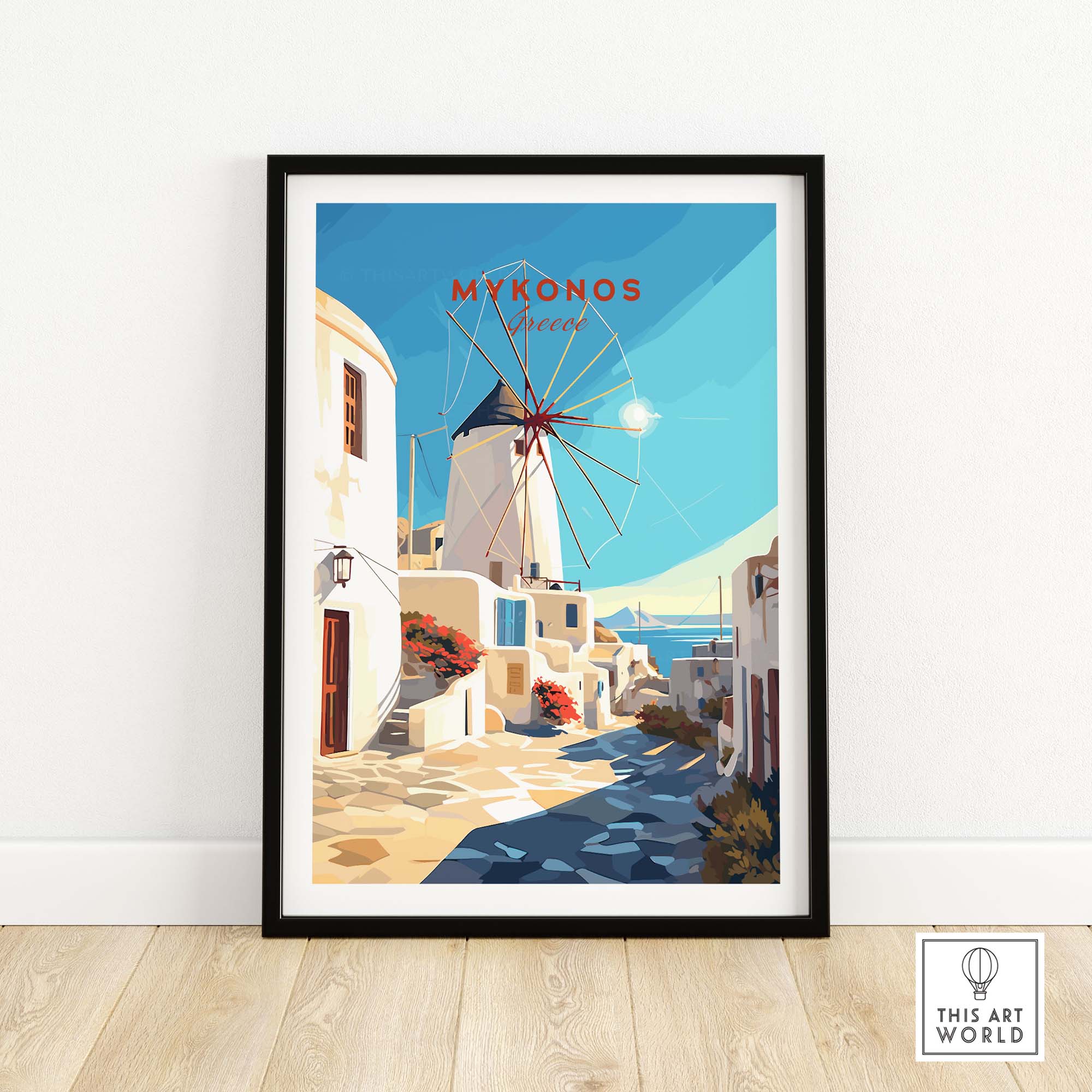 Mykonos Print
