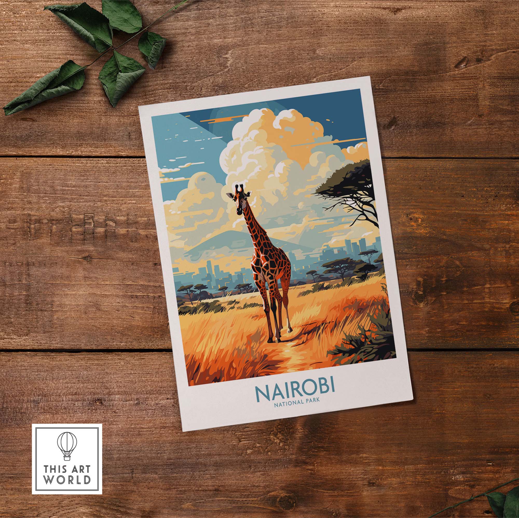 Nairobi National Park Poster