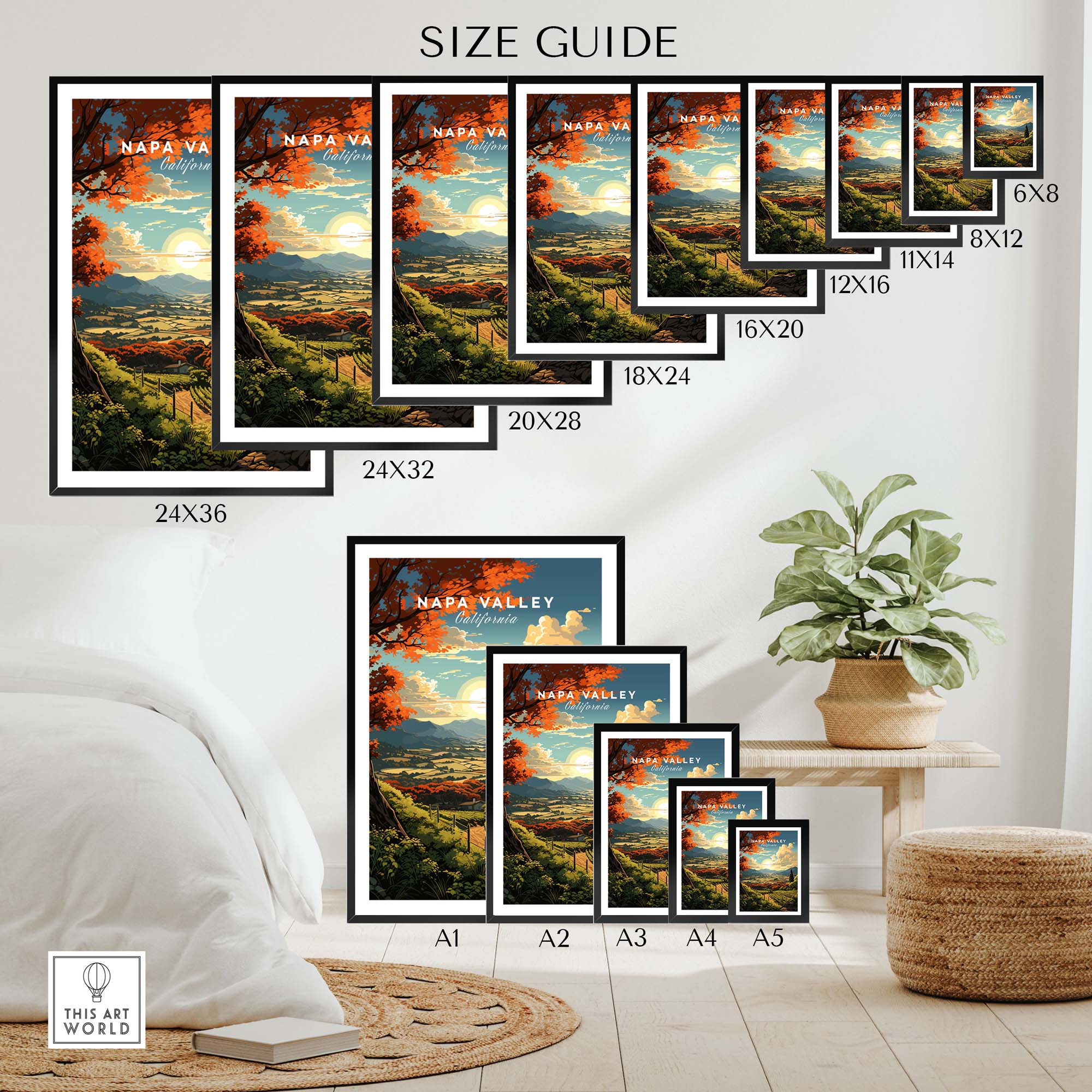 Napa Valley Art Print