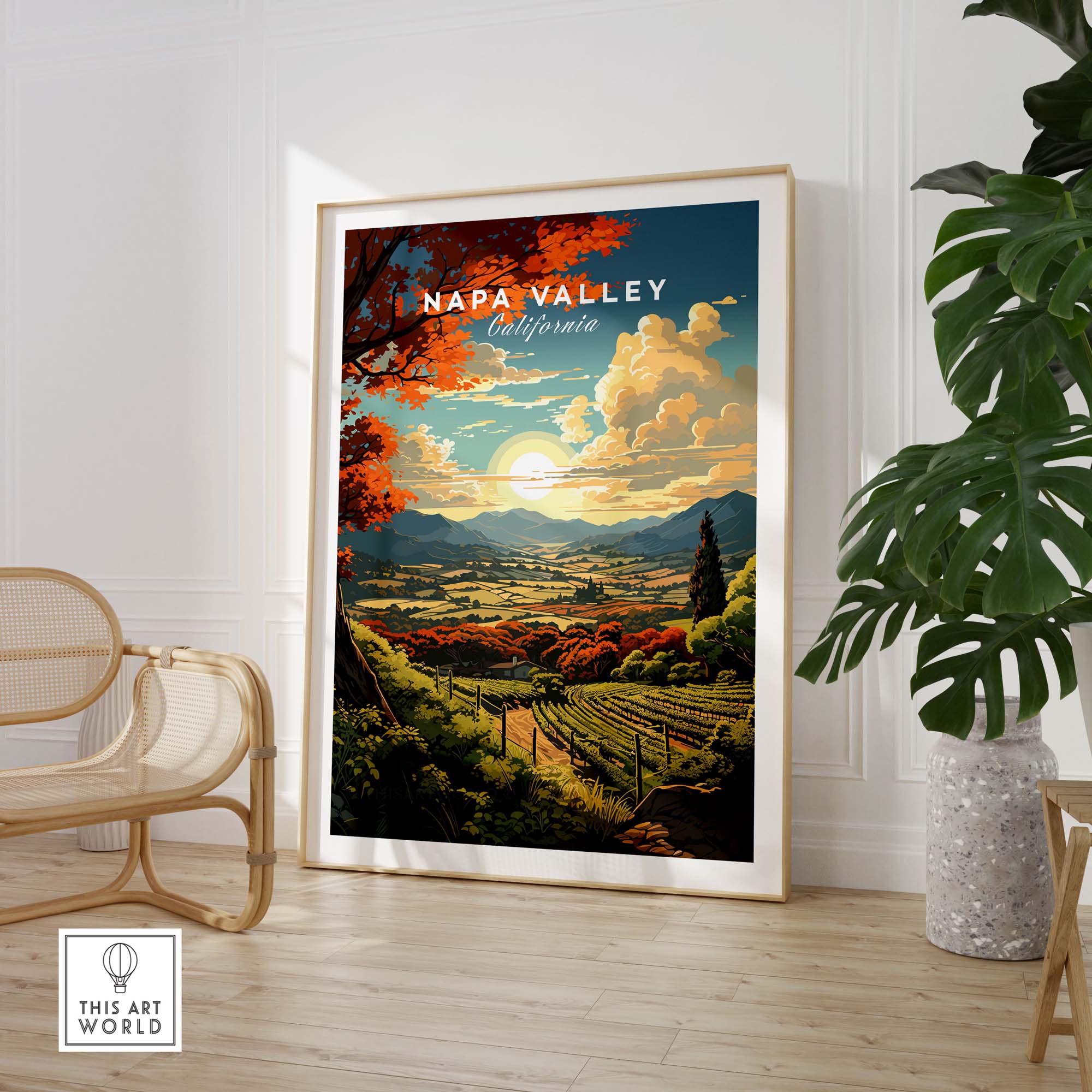 Napa Valley Art Print