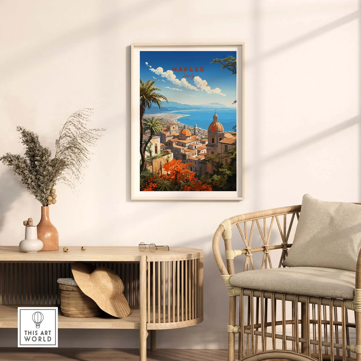 Naples Italy Art Print