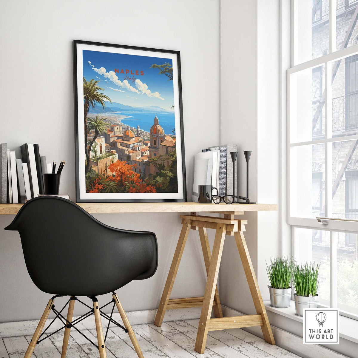 Naples Italy Art Print