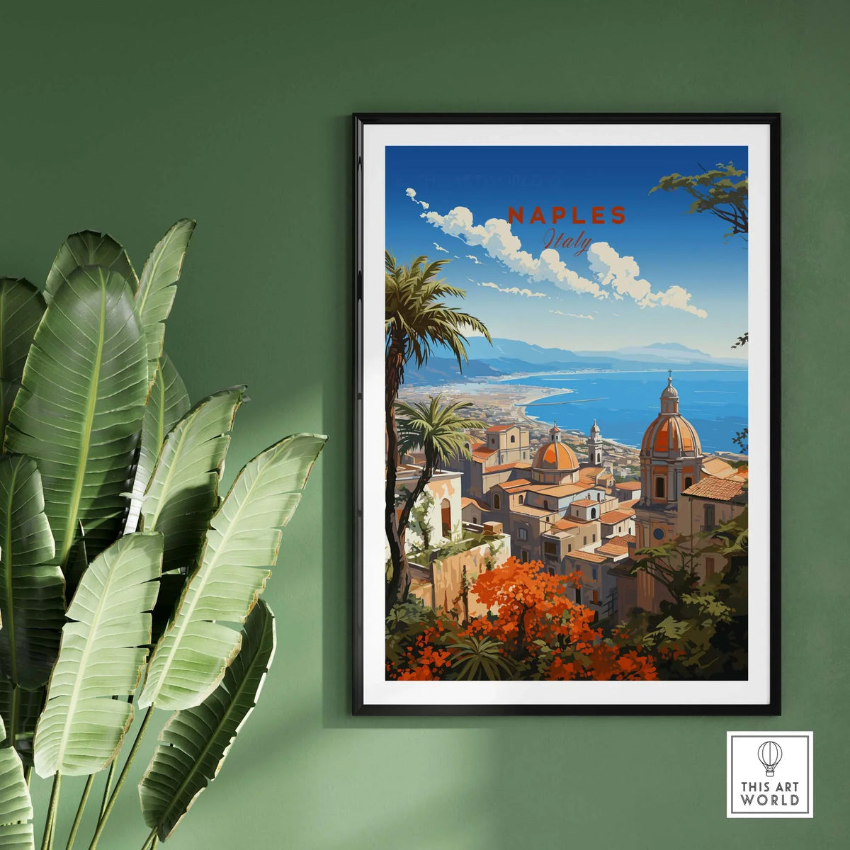 Naples Italy Art Print