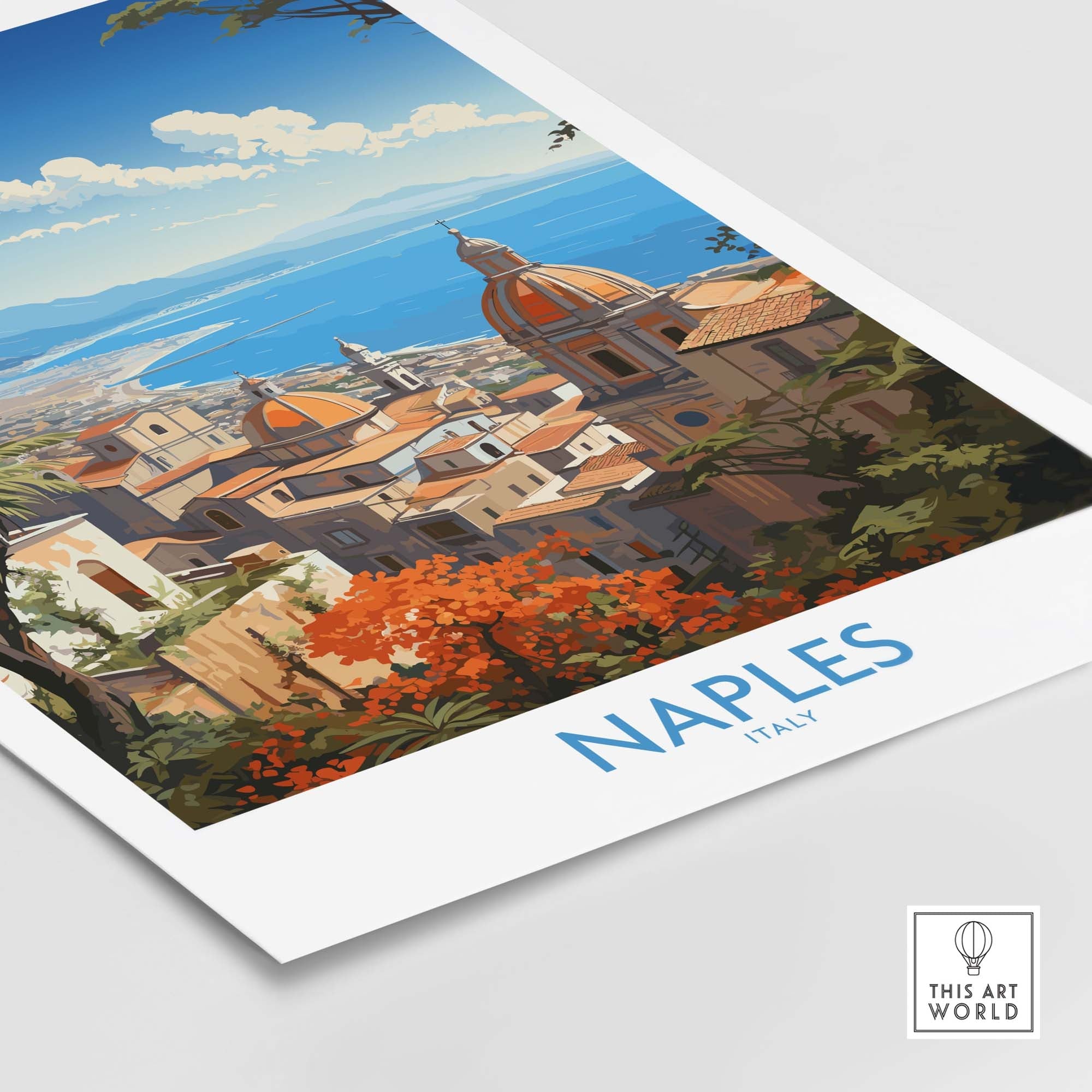 Naples Poster Italy