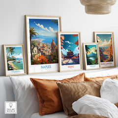 Naples Poster Italy