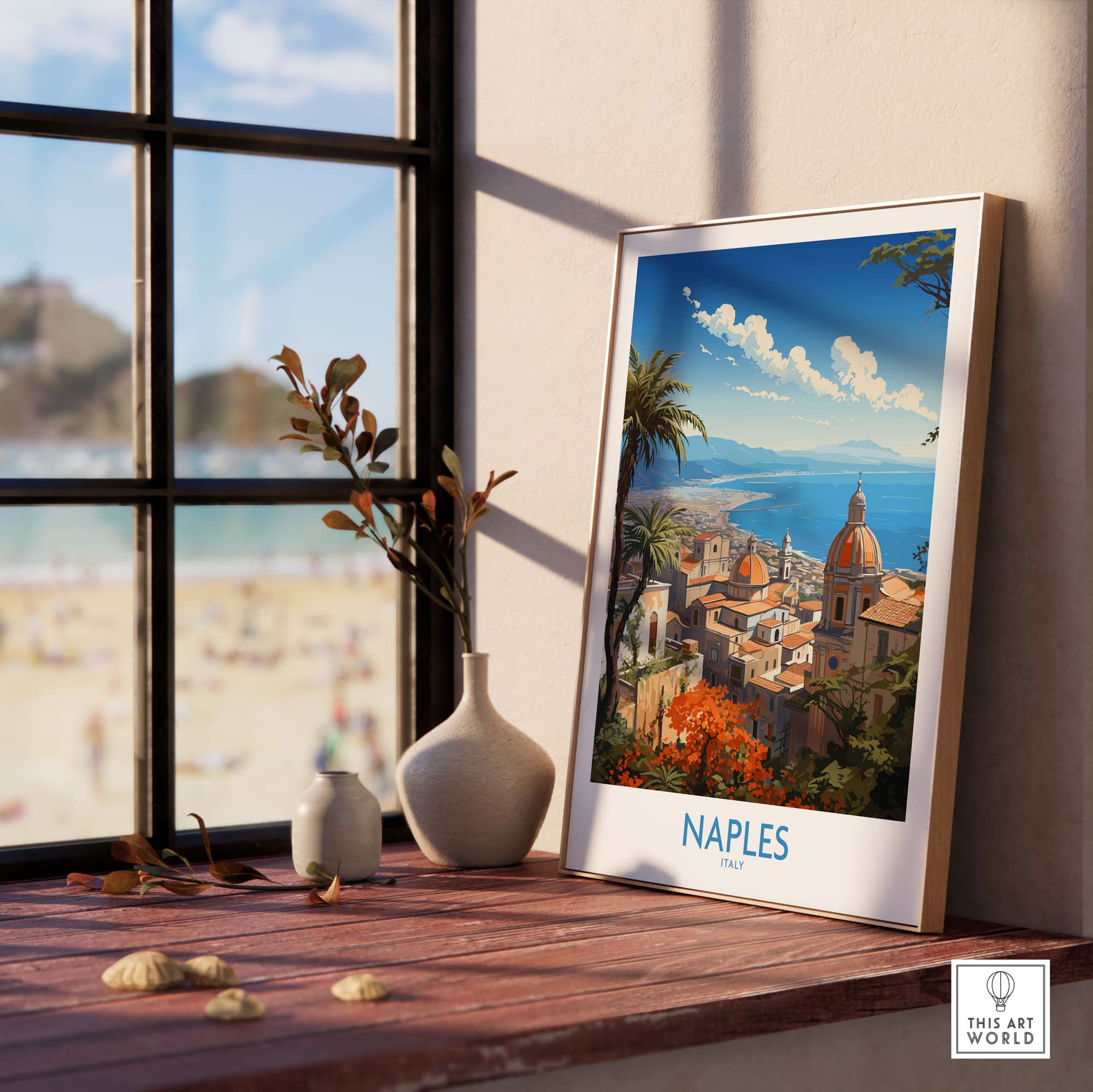 Naples Poster Italy