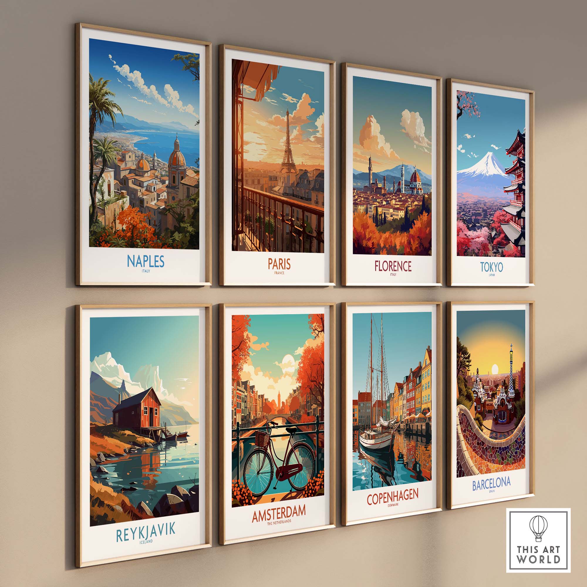 Naples Poster Italy