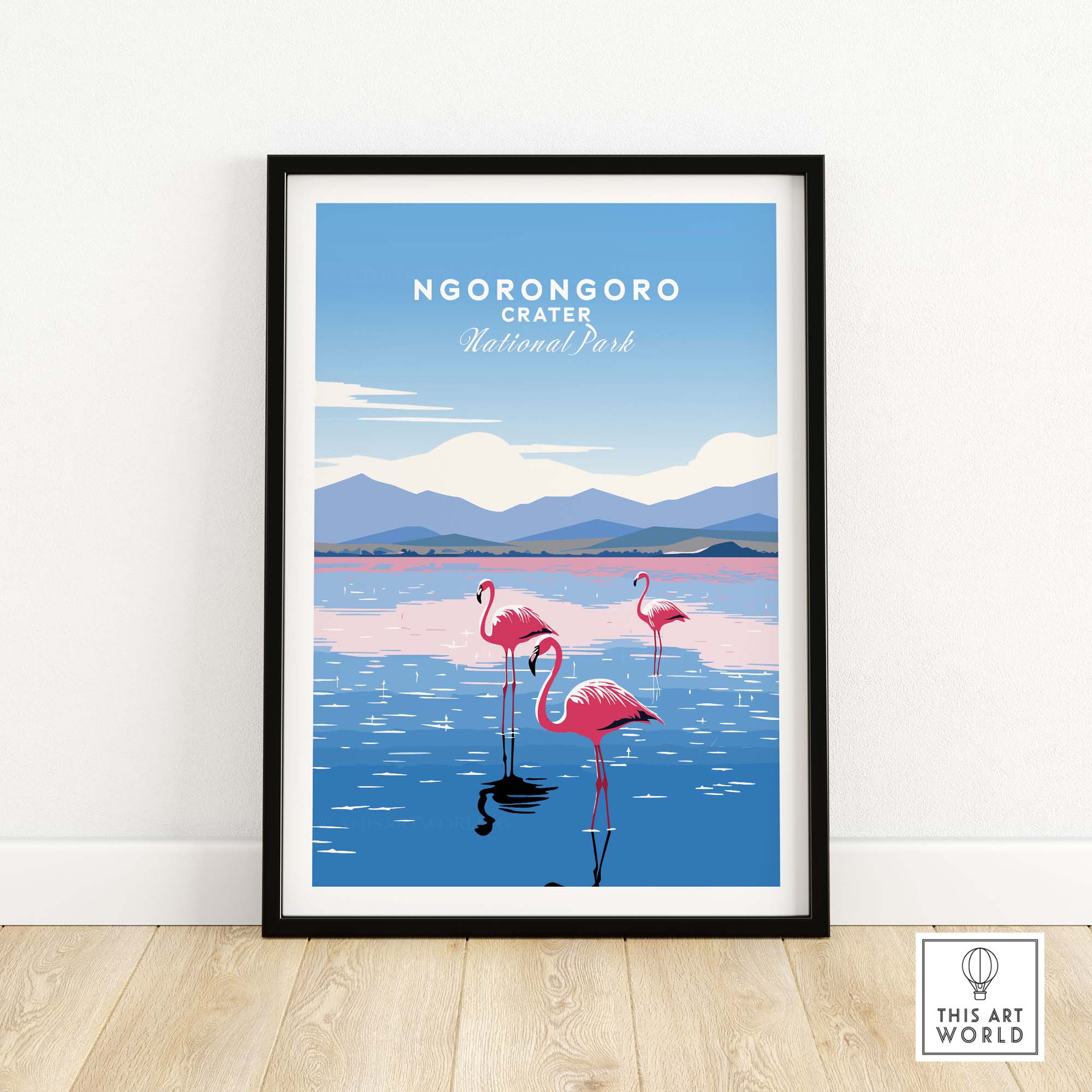 Ngorongoro Poster Tanzania