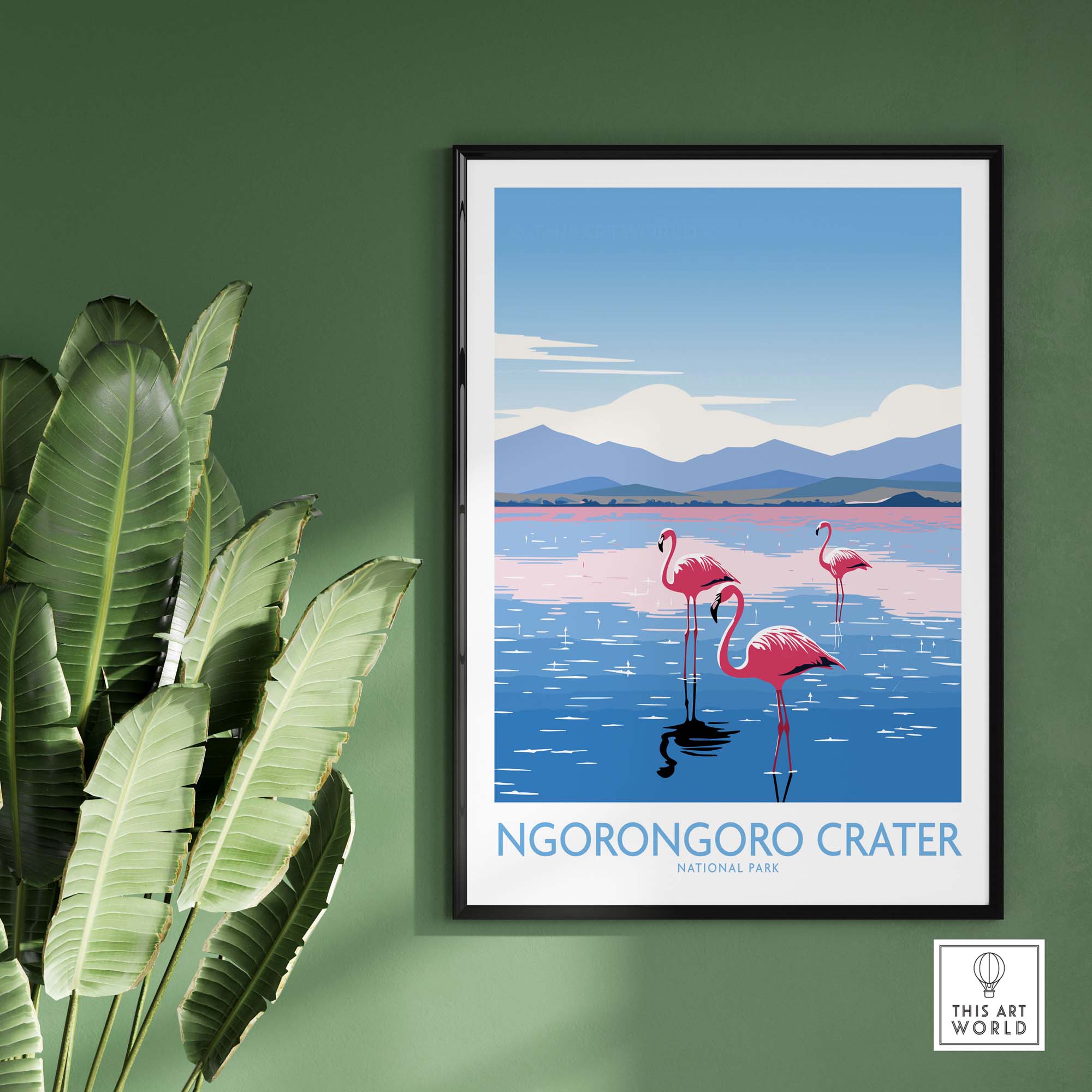 Ngorongoro Print Tanzania