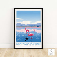 Ngorongoro Print Tanzania