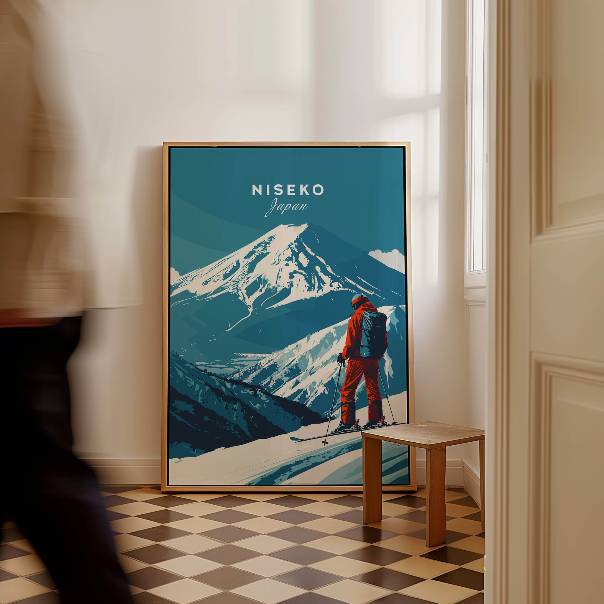 Niseko Wall Art Japan Ski Poster - Stunning Decor – This Art World