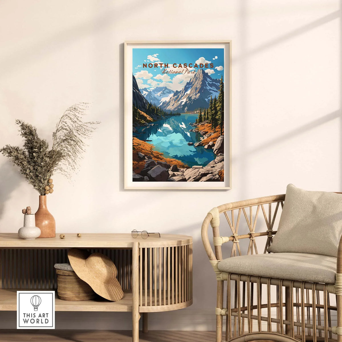 North Cascades Poster National Park