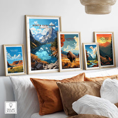 North Cascades Poster National Park