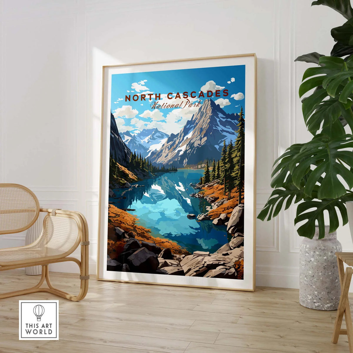North Cascades Poster National Park