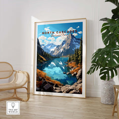 North Cascades Poster National Park