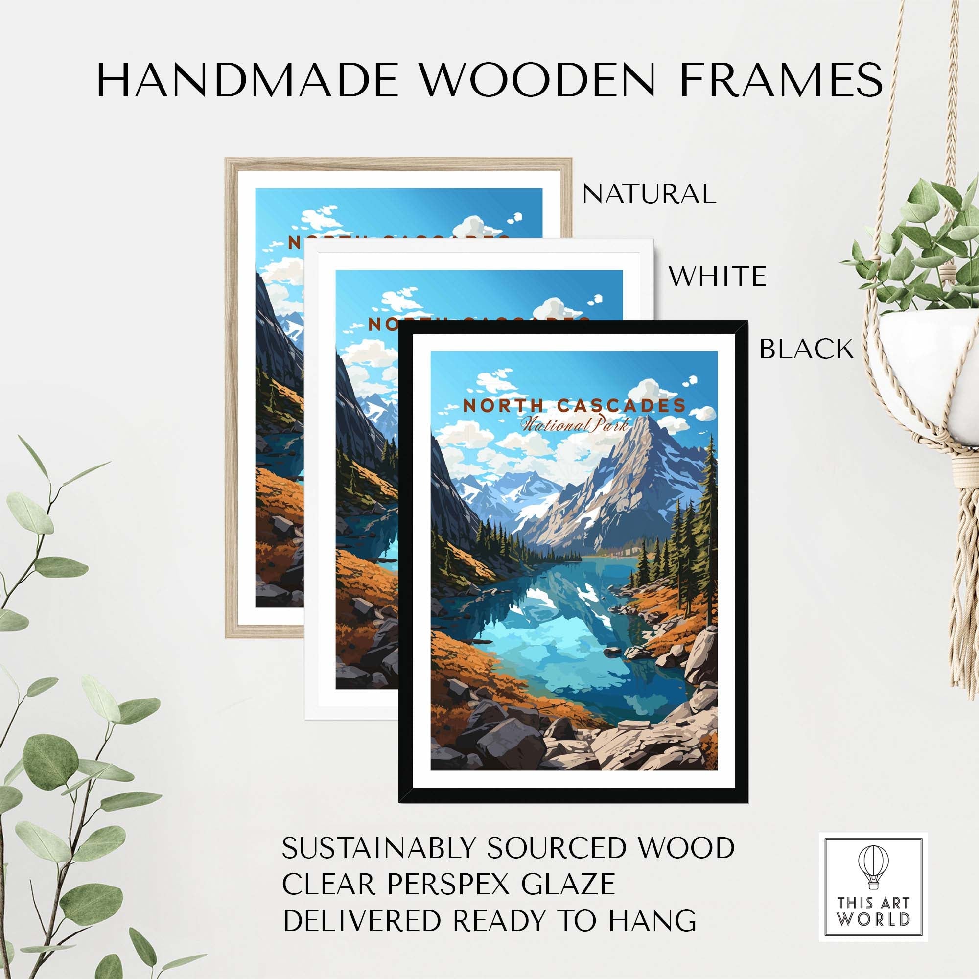 North Cascades Poster National Park