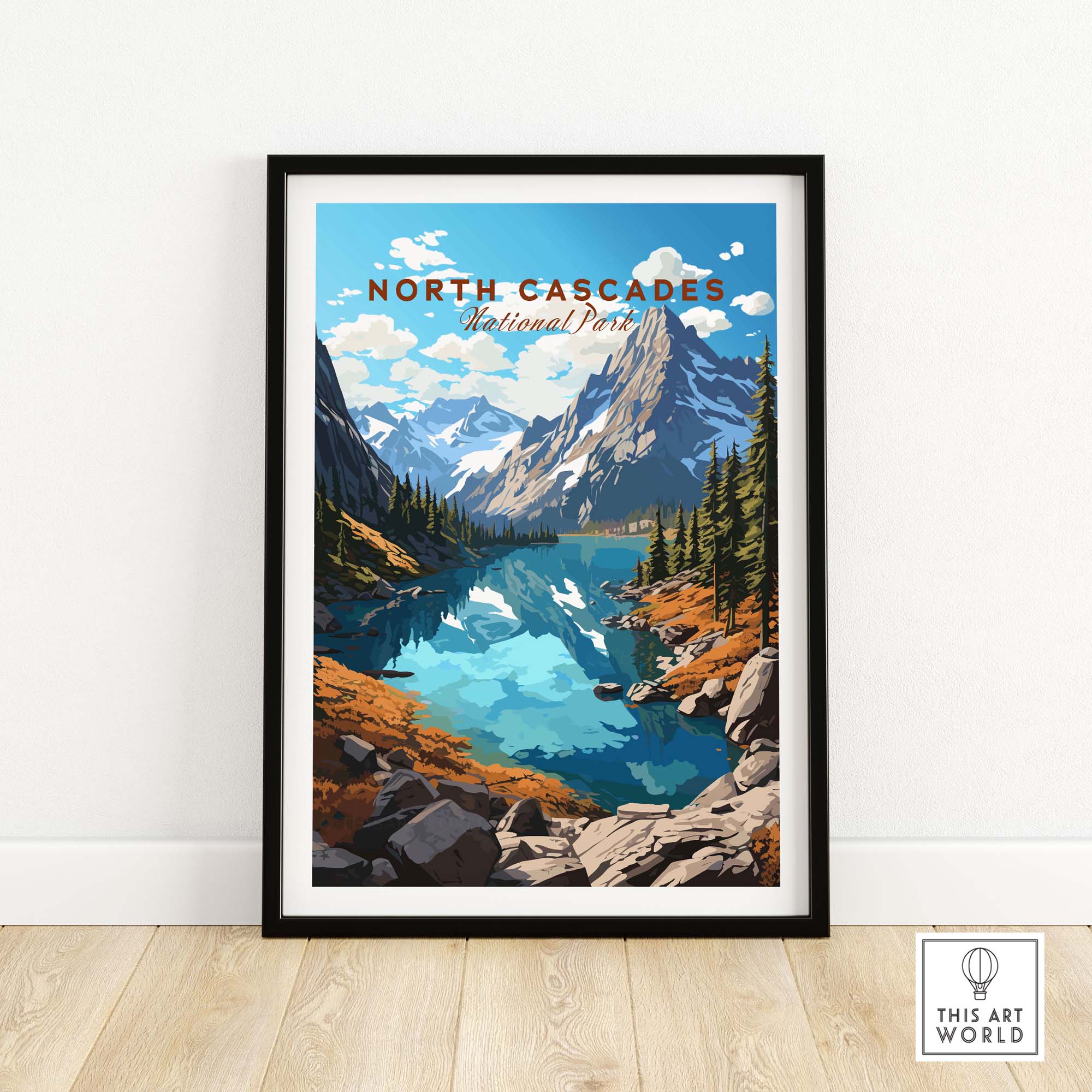 North Cascades Poster National Park