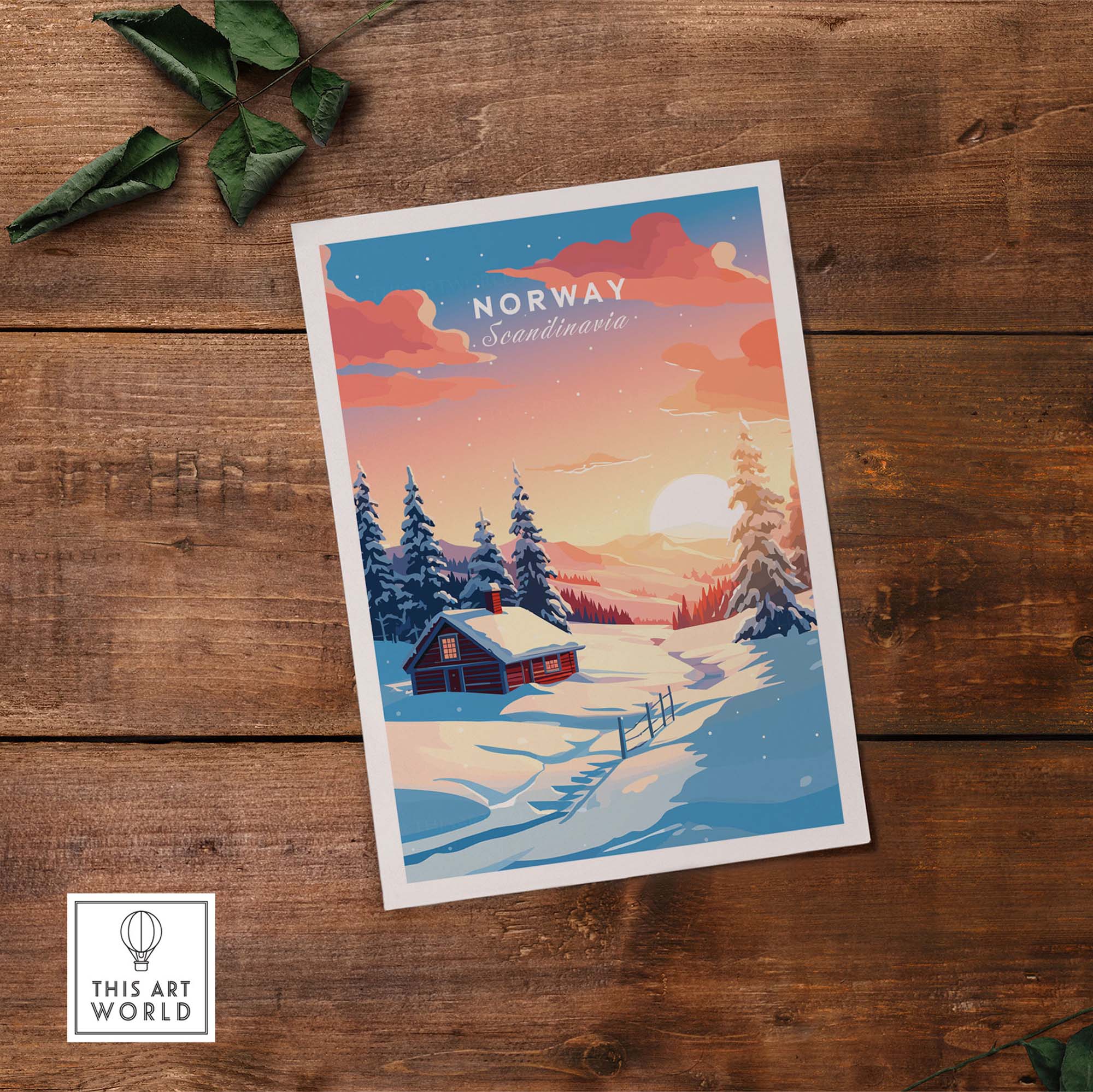 Norway Art Print