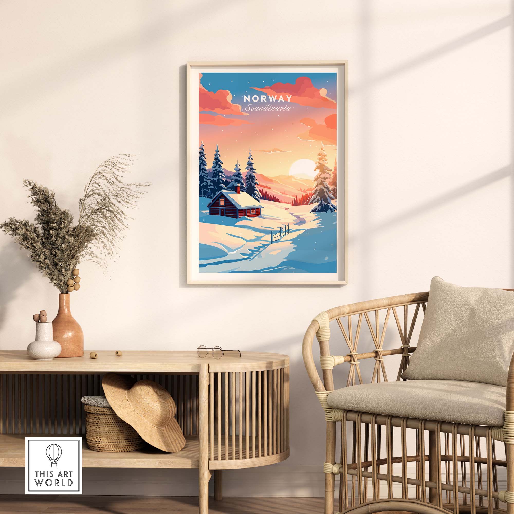 Norway Art Print