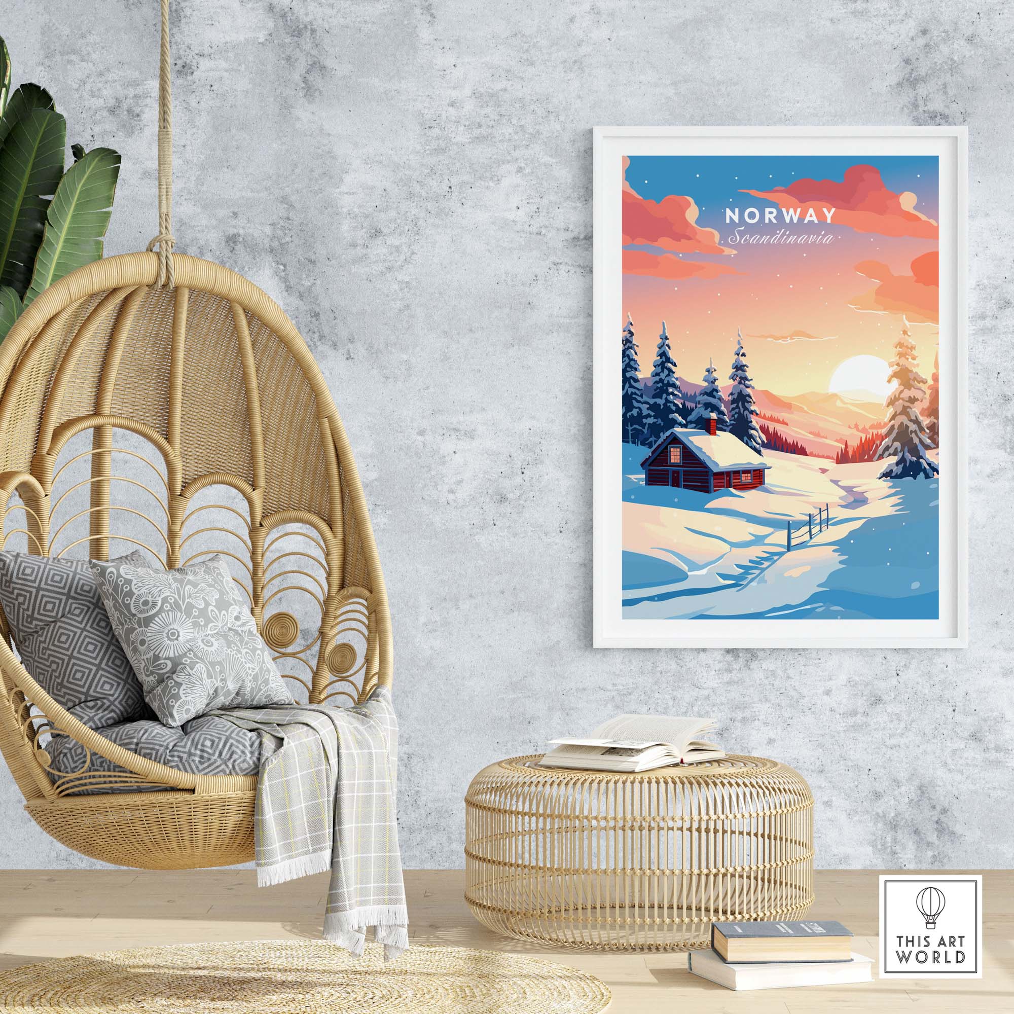 Norway Art Print