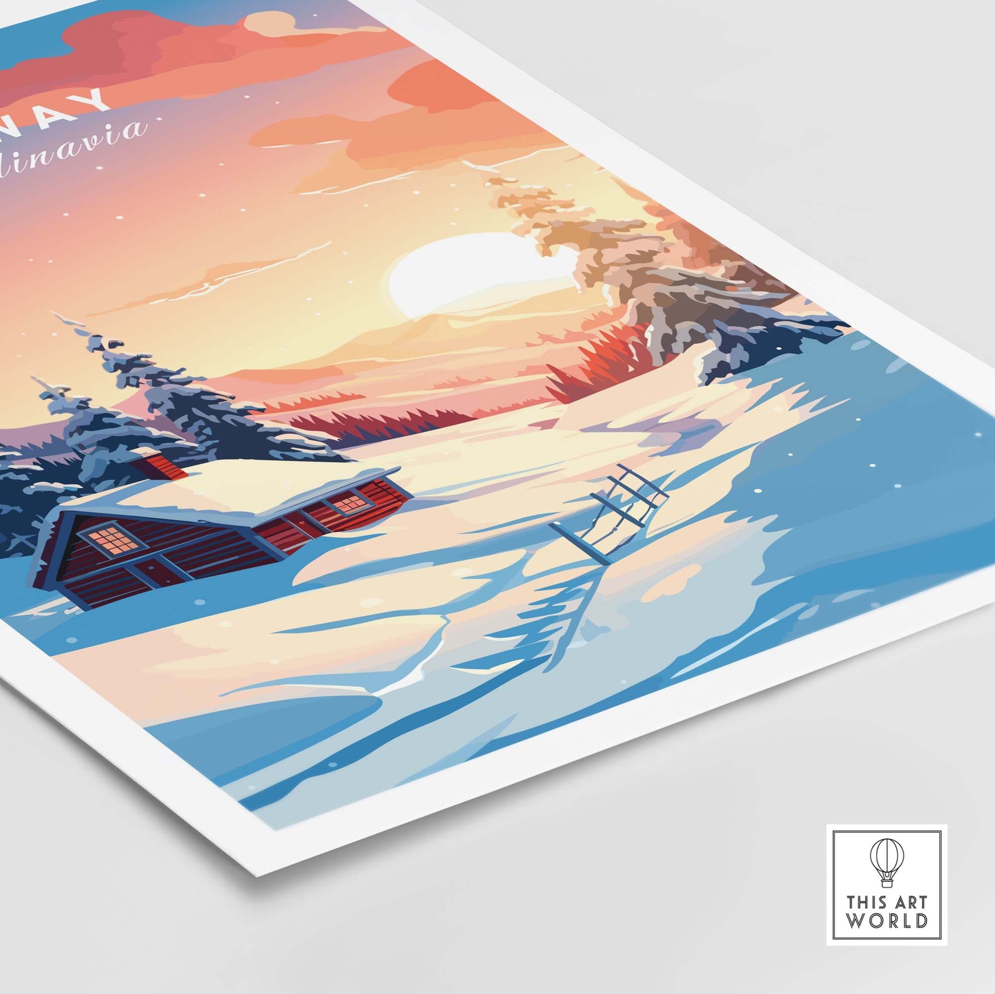 Norway Art Print