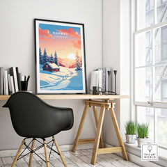 Norway Art Print