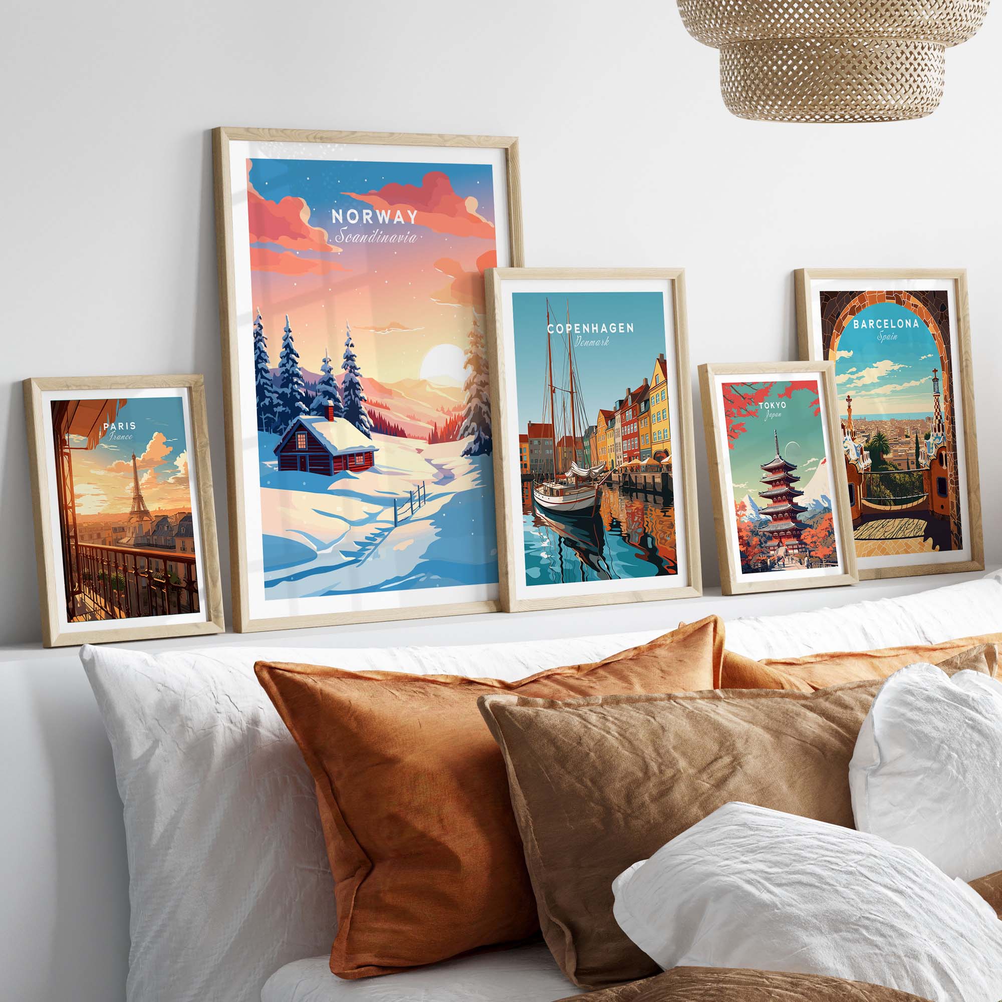 Norway Art Print