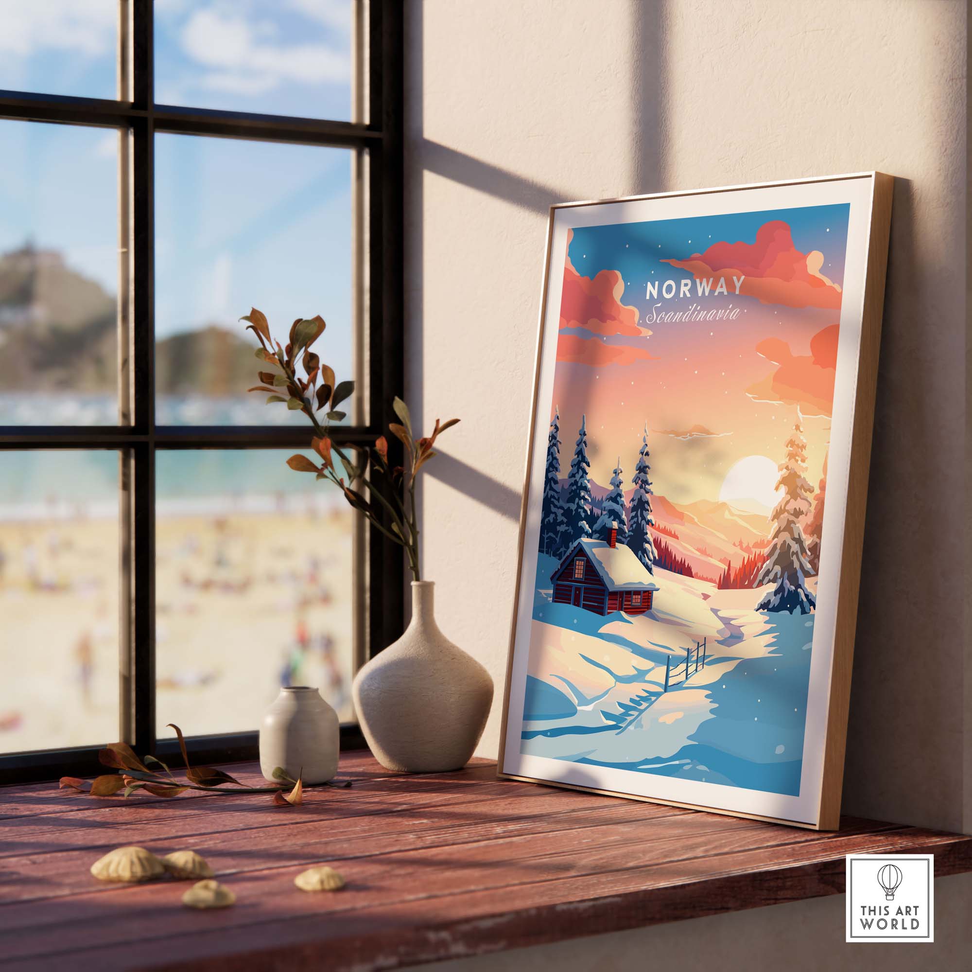 Norway Art Print