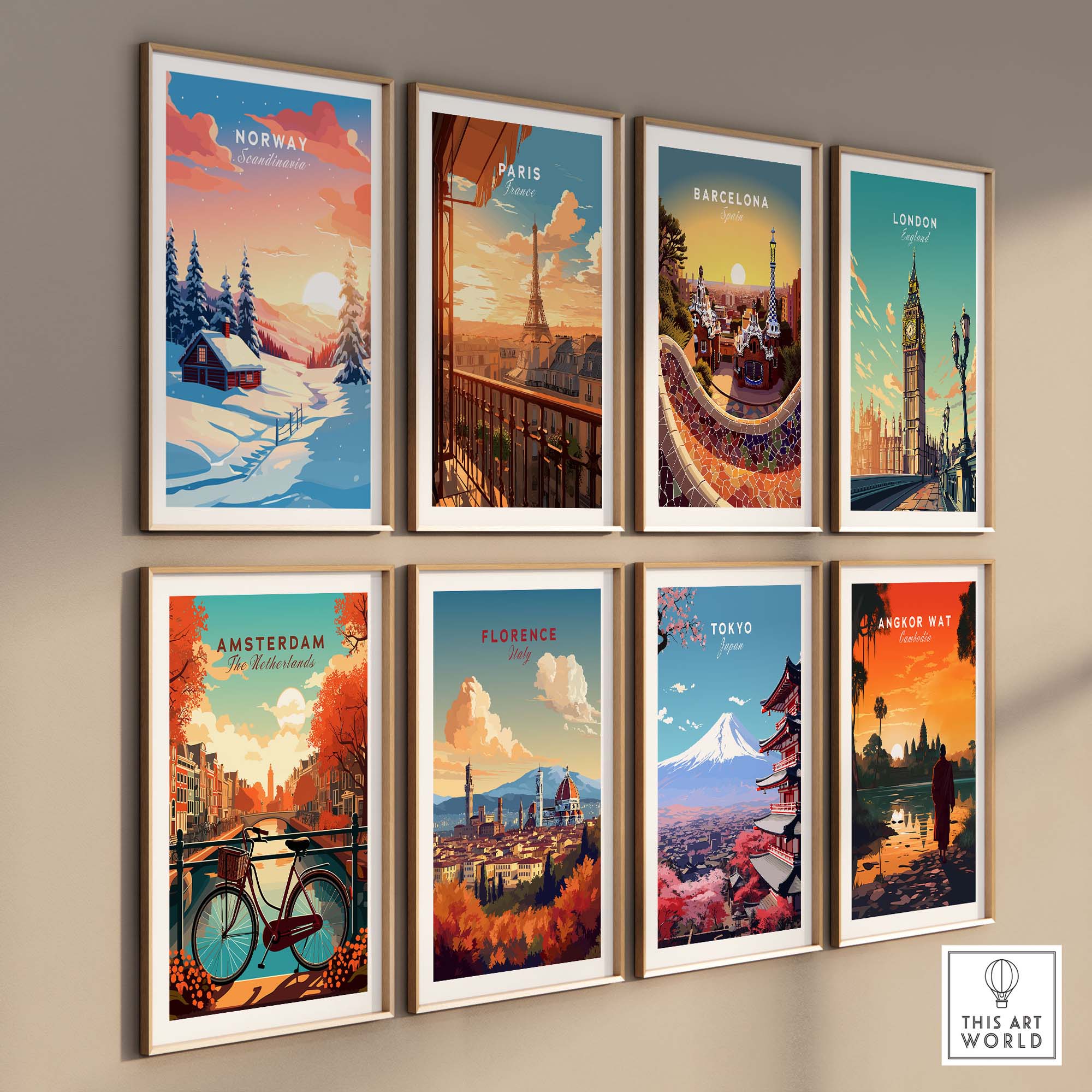 Norway Art Print