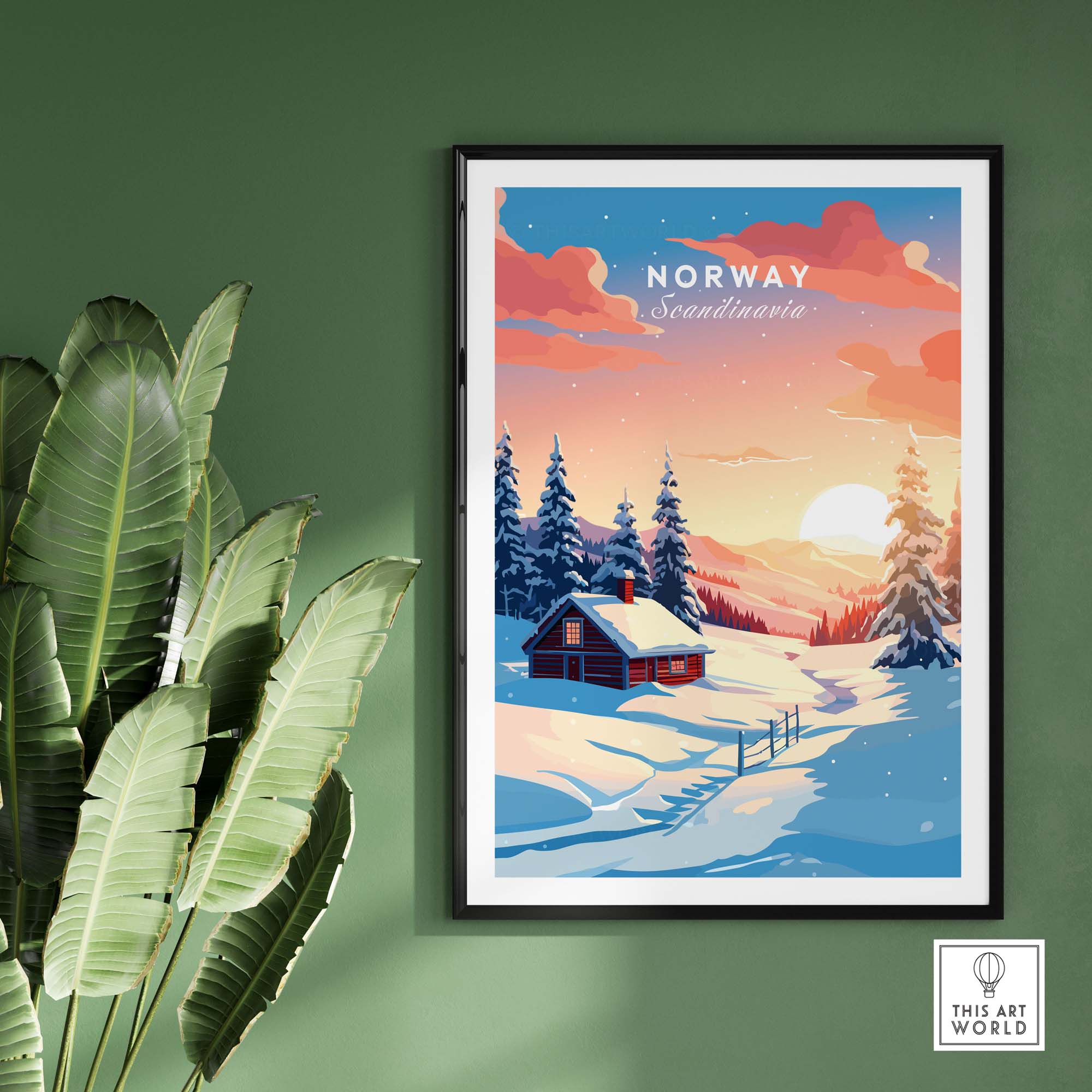 Norway Art Print