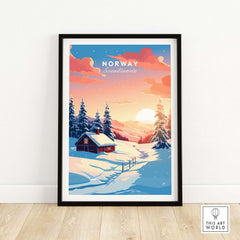 Norway Art Print