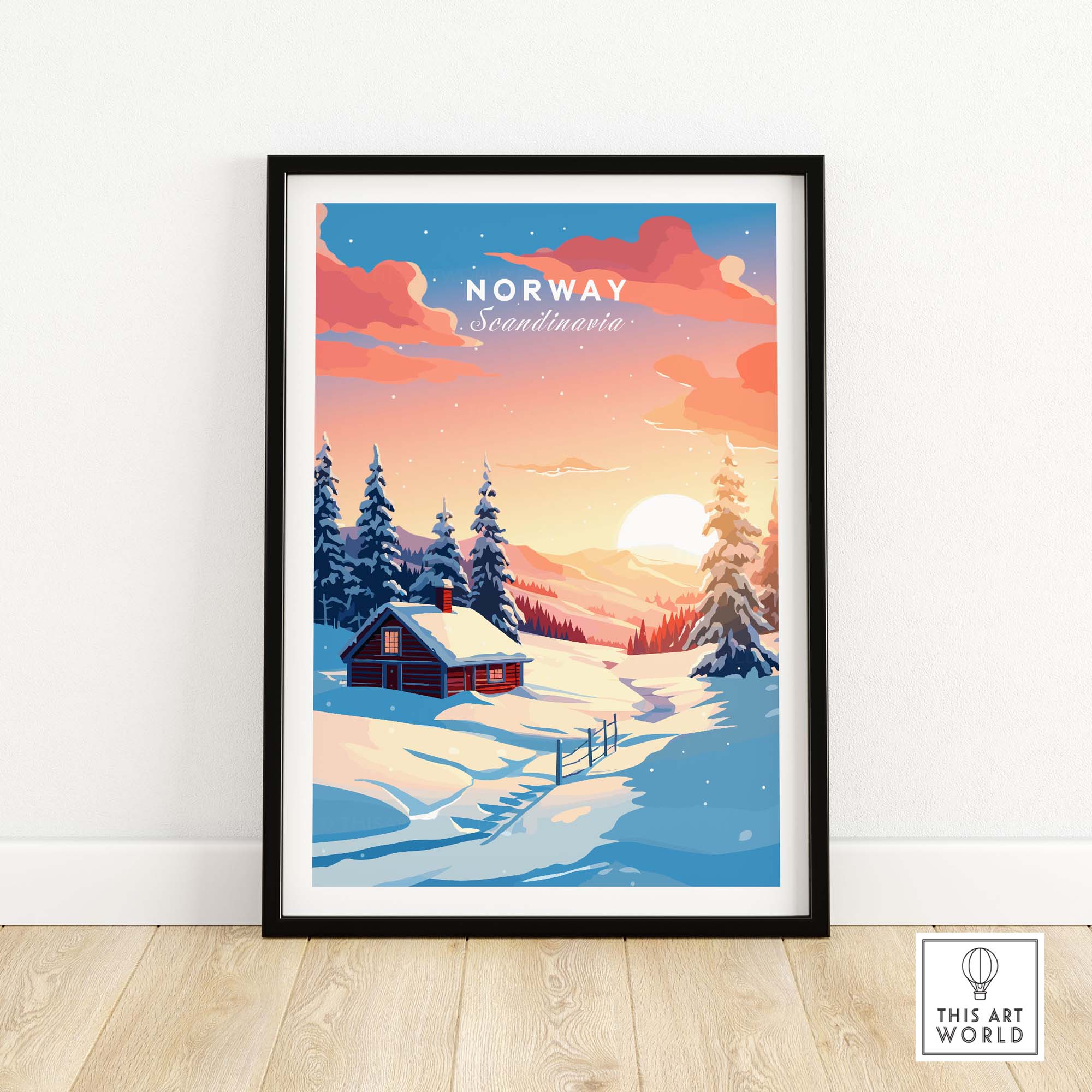 Norway Art Print