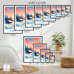 Norway Poster Print