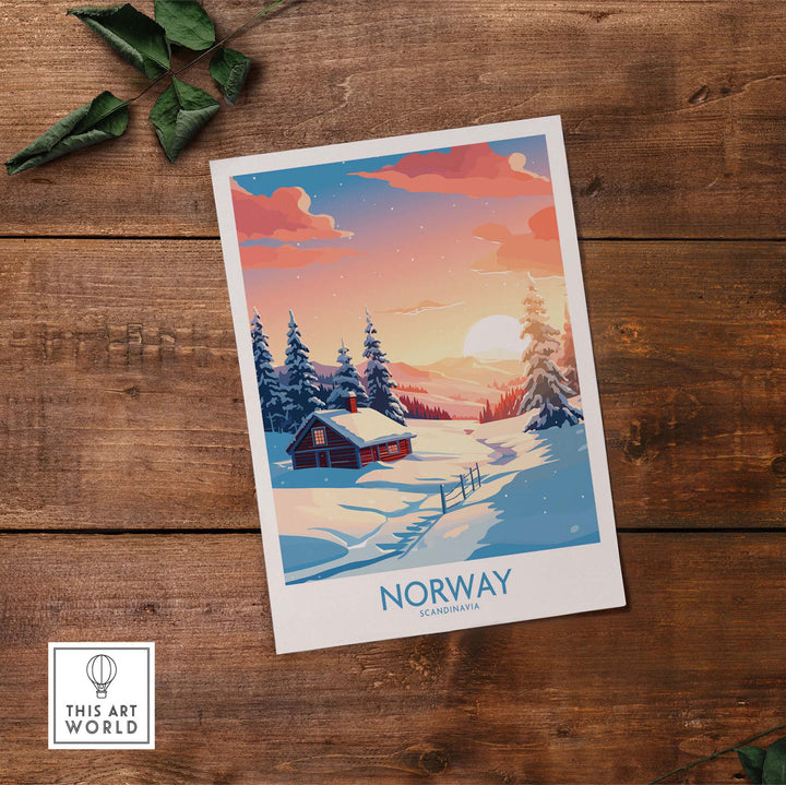 Norway Poster Print