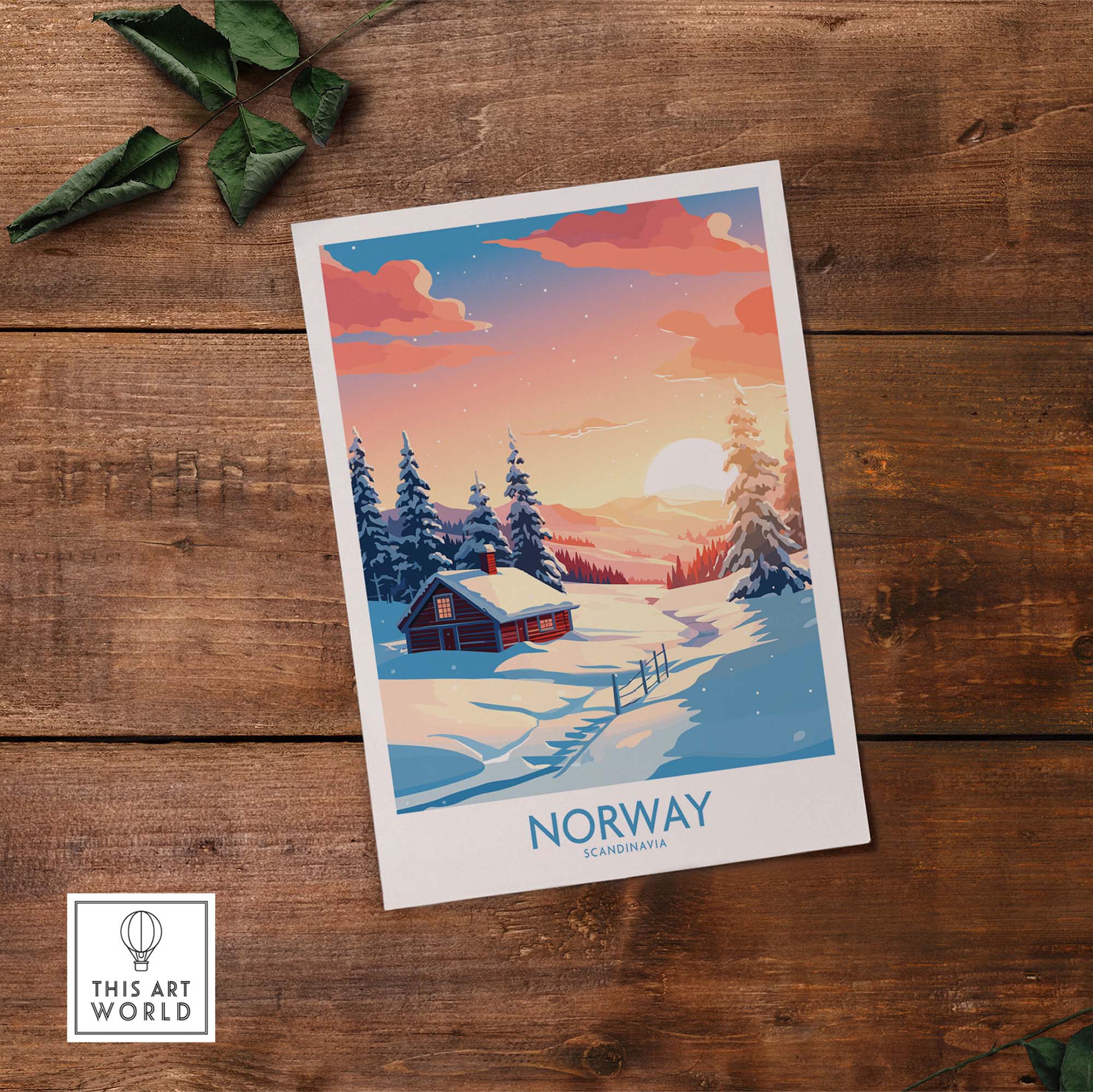 Norway Poster Print