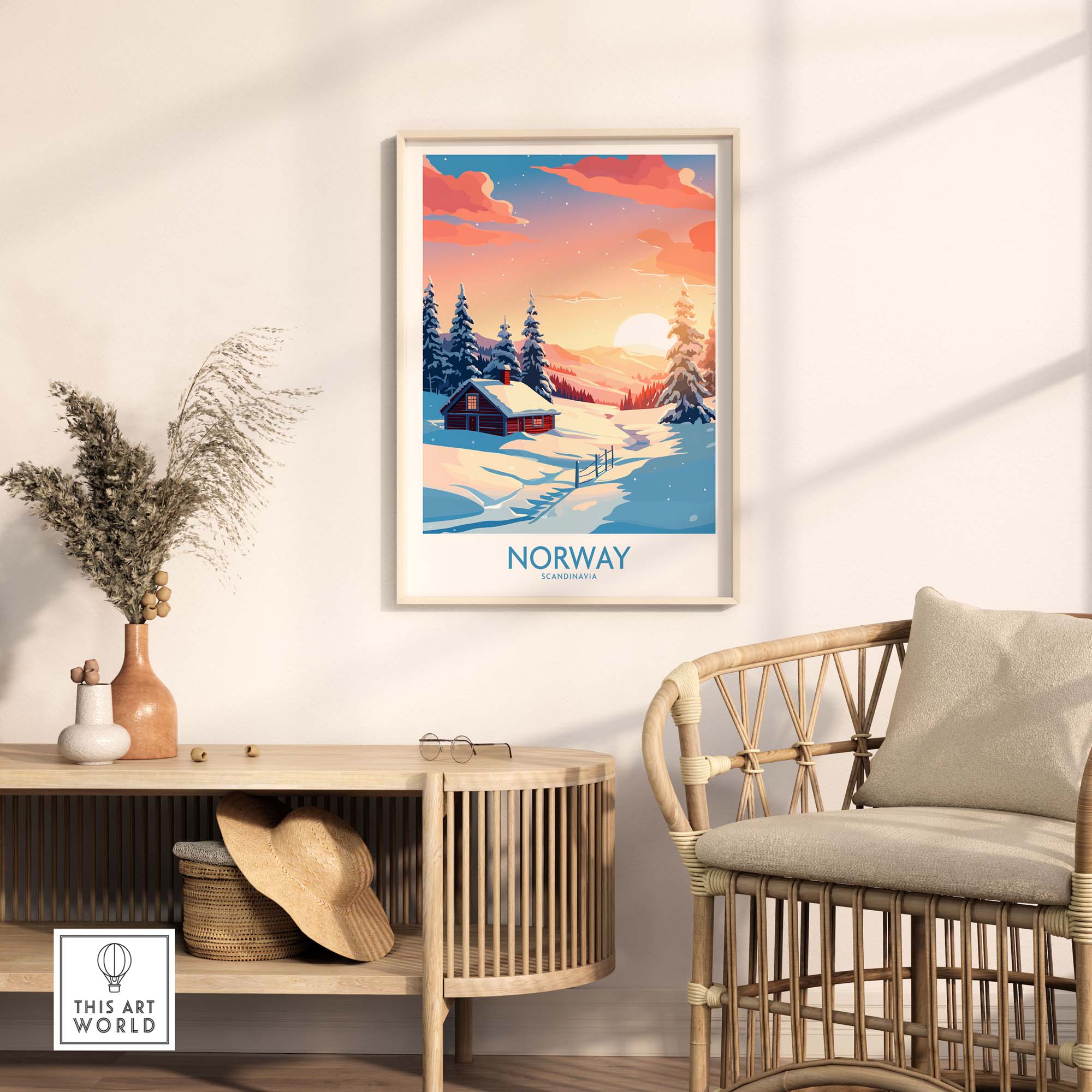 Norway Poster Print
